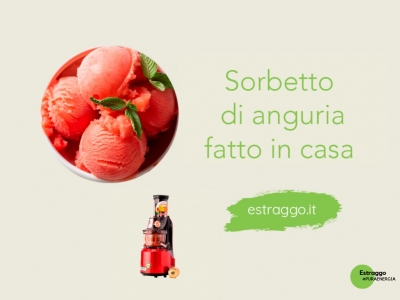 Sorbetto Estivo: RED&LIME con Anguria, Lamponi e Limone