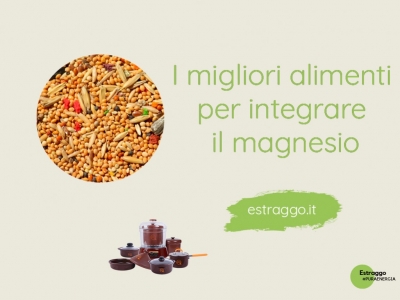 I migliori alimenti per integrare naturalmente il magnesio