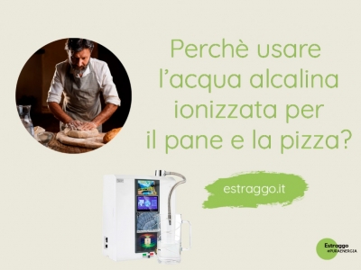 L'uso dell'acqua alcalina per l'impasto del pane e della pizza